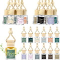 36 Pack Easter Christian Gifts Bulk Empty Hanging Car Diffuser Bottles Religious Essential Oil Air Fresheners Church Ministry Favors Faith Gifts for Women (Cylindrical)