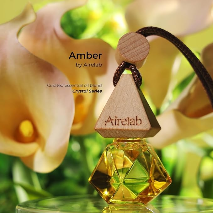 Car Air Freshener 8ml | Perfume Style Freshener Inspired by J.P.G Le male elixir Fragrance | Natural Essential Oil Glass Bottle with Wooden Diffuser | Lasts Up to 60 Days