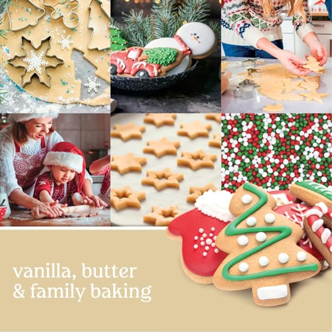 Yankee Candle Car Air Fresheners, Hanging Car Jar Ultimate, Neutralizes Odors Up To 30 Days, Christmas Cookie, 0.96 OZ (Pack of 6)