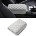 KMMOTORS Tucson(NX4) 2021~2024 Center Console Cover Light Gray, Armrest Cushion, Tucson Accessories, Vegan Leather, Console Lid Protector