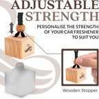 Afgan Oud Car Air Freshener for Men with Vent Clip | Automotive Air Freshener with Afgan Fragrance | Strong Automotive Perfume Freshener | Odour Eliminating Car Air Fresheners by Perfa
