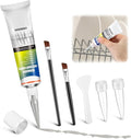 1.7oz Dishwasher Rack Repair Coating, Grey Dishwasher Vinyl Rack Rust Touch Up Paint Kit, Insulation and Waterproof, High and Low Temperature Resistant
