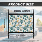 Cactus Pattern Car Roof Storage Bag Multi-Purpose Seat Organizer Car Bag Storage Box Organizer Pouch Pocket Car Travel Accessories Compatible with Most Cars