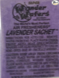 Wonder Wafers 25 CT Individually Wrapped Lavender Sachet Air Fresheners