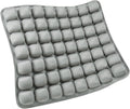 SUNFICON Inflatable Car Seat Cushion Air Seat Cushion Work from Home Office Chair Cushion Wheelchair Pad Anti Bedsore Orthopedics Pain Pressure Relief Cushion Camping Seat Mat w Pump 18"x16"x1'' Gray
