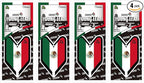 4 Packs Wakaba Treefrog Young Leaf New Car X Scent Mexico Flag JDM Air Freshener