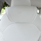 Car Neck Pillow for Tesla Model 3 Model Y Model S Model X Cybertruck Accessories Memory Foam Ergonomic Design Comfortable Headrest Cushion, 1 Piece, White