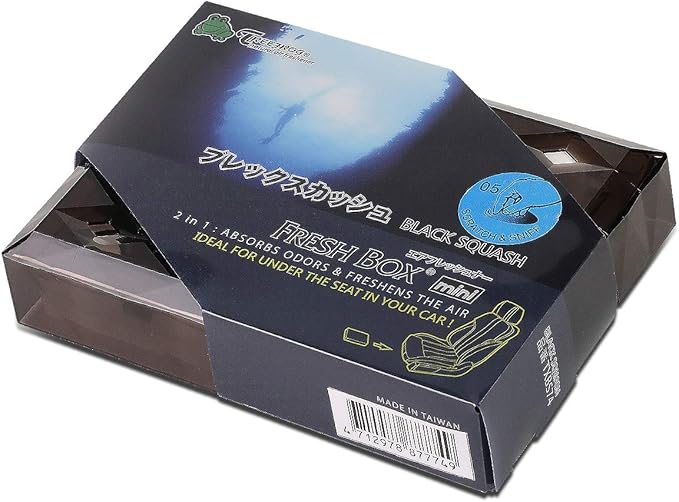 Auto Dynasty Treefog Black Squash Scent Fresh Mini Box Home/Office/Auto/Car Air Freshener