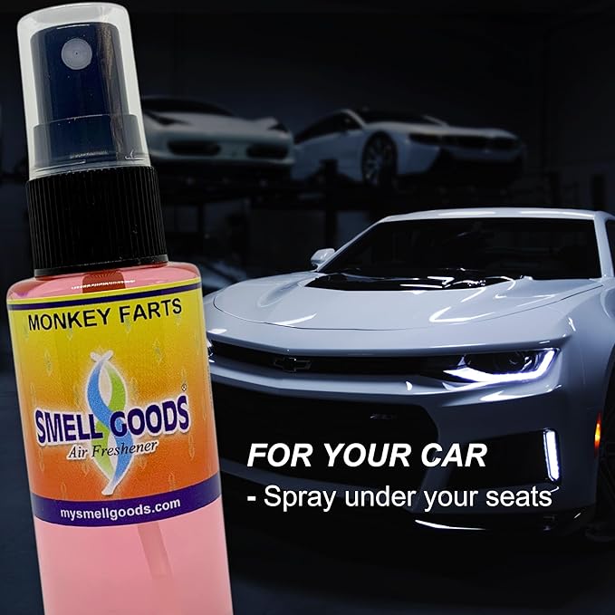 Fine Mist Fragrance Air Fresheners, Monkey Farts
