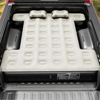 YITAHOME Truck Bed Air Mattress for 5.5-5.8 ft Full-Size Short Truck Beds, Inflatable Car Mattress Bed with Pump, Pillows, Carry Bag & Repair Kit for Outdoor, Travel, Camping (Black&Gray)