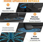 KUST Custom Fit Windshield Sun Shade Umbrella for 2022-2026 Honda CRV CR-V CR V | Foldable Sunshade with Bendable Handle | Blocks Heat & UV Scratch Resistant Keep Cool Sunshield