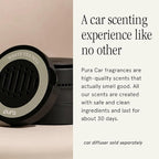 Pura Car Scent Refill - Fragrance for Pura Car Diffuser - Clean & Safe Luxury Diffuser Scent - Long-Lasting Fragrance for 30 Days of Aroma - White Tea No. 1