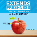 NonScents Refrigerator Deodorizer – Odor Eliminator for Fridge & Freezer – Outshines Baking Soda & Deodorizer with Activated Charcoal – Unscented & Long-Lasting, Freshen Refrigerator