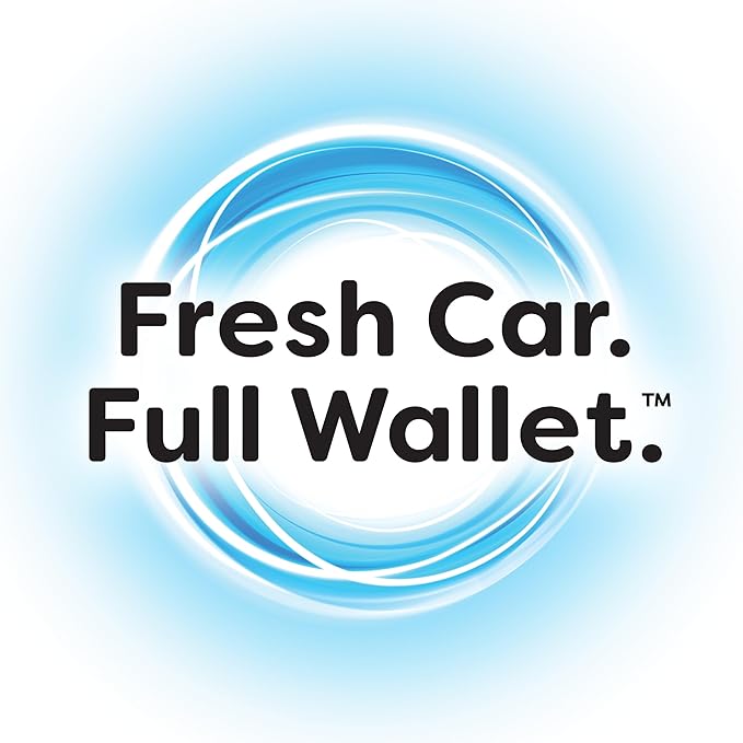 Refresh Your Car Air Freshener Vent Sticks, Lightning Bolt / Ice Storm Scent, 6 Pack