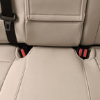 EKR Rav4 Seat Covers Custom Fit for Toyota Rav4 (Hybrid) Woodland/Limited 2026, Leather Car Seat Cover Full Set for SUV,Faux Leather(Beige)
