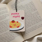 Kitchen & Foodie - Themed Car Air Freshener 4 Pcs, Fun Culinary Quotes & Art Hanging Air Freshener for Cars Closet Drawer Books, Car Accessories Mirror Decor for Cooking Lovers.