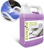 Sun Joe House and Deck All-Purpose Pressure Washer, Concentrated Cleaner and Degreaser, Unscented, 1 Gallon - Cleaning Solution for Home, Garage, Patio, Driveway, and Outdoor Surfaces, SPX-APC1G