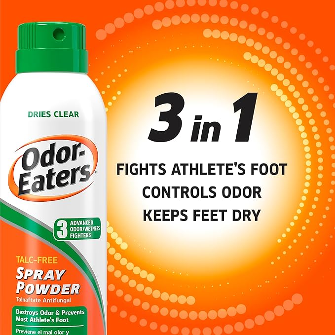 Odor-Eaters Foot Spray Powder 4 Oz