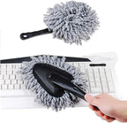 IPELY Super Soft Microfiber Car Dash Duster Brush for Car Cleaning Home Kitchen Computer Cleaning Brush Dusting Tool