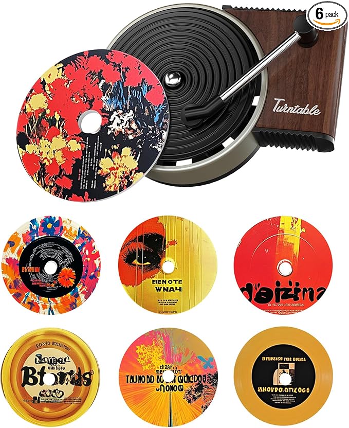 Personalized Custom Car Air Freshener, Double Sided Custom Photo, Record Player Shaped Fragrance Vent Clip, Unique and Cute Car Interior (Customize, Hanging B)