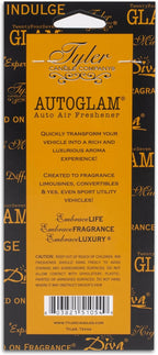 Tyler Candle Bless Your Heart Autoglam Ivory And Gold 4.5 x 3 Auto Air Freshener Mirror Hanger, Pack of 3