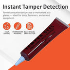 Next Phase – Red Tamper Seal Inspection Paint – Tamper-Proof Security Marker for Bolts, Fasteners & Assemblies – Quick-Drying, High-Visibility Paint – Automotive & Industrial Use – 1.5 oz Red