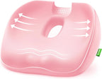 AUVON Innovative Donut Pillow Hemorrhoids Scientific Center Hole and Tailbone Cutout, Orthopedic Pain Relief Donut Seat Cushion for Coccyx, Sciatica, After Surgery Sitting Relief, FSA HSA Eligible
