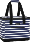 SCOUT The Stiff One - Large, Soft, Lightweight, Insulated Cooler with Hard Bottom, Beach, Family, Travel, Picnic Cooler