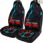 GENANY Dark Lord Car Seat Covers Set of 2, Breathable Front Seat Covers for Truck Sedan SUV, Movie Car Accessories, Movie Themed for Women Men
