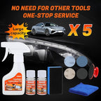 Headlight Restoration Kit Headlight Cleaner Head Light Cleaner Removing Yellowing Oxidized Headlamp Restoration Kit Headlight Polishing Kit Headlight Lens Restorer for Car