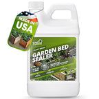 64oz Garden Box Sealer - Covers 37.5 to 187.5 sq ft., Ideal Garden Bed Sealer - Wood Waterproofing, Food Safe Sealant - Wood Sealant that Protects Against Sun, Water & Weather Damages