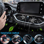 Mlulixis 2 Pack Luxury Car Vent Clips Air Freshener Exaggerate Spider Air Fresheners for Car Vent Accessories Aesthetic Cool Car Accessories