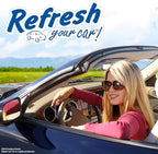 Refresh Your Car! Vent Air Freshener (Fresh Linen CS Scent, 4 Pack)