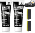2Pcs Scratch Removal Wax,Scratch Removal Wax for Vehicles,Car Scratch Remover,Scratch Repair for Vehicles,Universal Polishing Compound for Deep Scratches