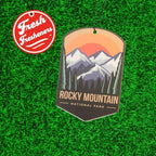 Outdoor Adventure Car Air Freshener 3 Pack Scented With Premium Oils By Fresh Fresheners (Rocky Mountain National Park)