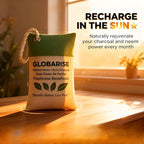 GlobaRise™ Dual Power Charcoal + Neem Odor Absorber Bags Natural Air Purifier Bags for Home, Car, Shoes & Pets | Activated Charcoal Deodorizer Eliminator | Eco-Friendly & Reusable | 100g, Pack of 6