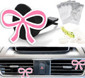 Cute Car Air Freshener Clips Bow Car Vent Clips Bow Cars Scents Cologne Air Conditioner Clip Auto Vent Interior Decoration Cars Accessories Bows Gifts for Men Women,Friends