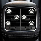 6 Pcs Dog Paw Air Vent Clips, Cute Dog Cat Print Car Air Fresheners Vent Clips Funny Car Decoration Interior Decor Accessories for Women Men