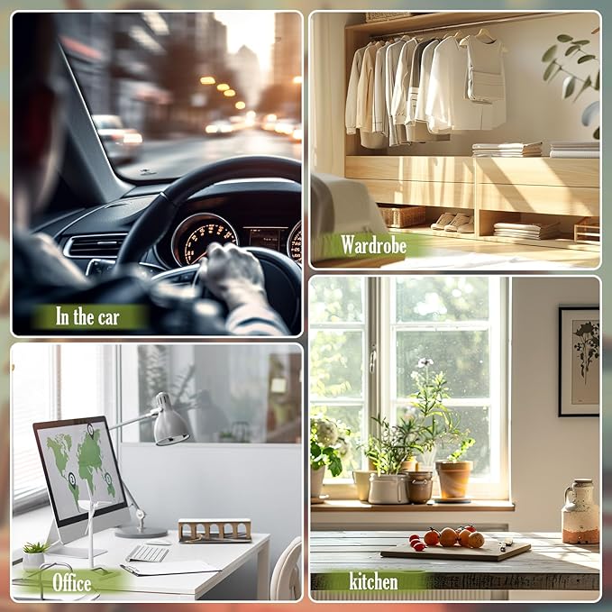 Custom Air Fresheners with Pictures - Personalized Double Sided Photo Text Air Fresheners for Car Wardrobe Bathroom Decor Hangings