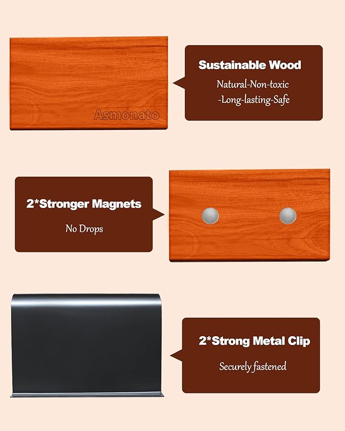 Car Air Freshener-The Original Wood Air Freshener for Visor Clip - Long Lasting Car Odor Eliminator and Scent Diffuser for Cabin, Truck & SUV-2 Metal Clips-Variety 3 Pack(Grove-Open Air-Pine)