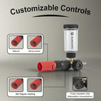 Pure Pro Foam Cannon for Pressure Washer, Adjustable Nozzle with 1/4” Quick Connector, Power Washer Soap Cannon for Car Detail, Additional 1.1mm Orifice Nozzle