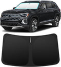 INSAUTO Custom Fit Windshield Sun Shade Accessories for Volkswagen/VW Atlas 2018-2026, Foldable Front Window Sunshade, UV & Heat Reflector, Keeps Interior Cool, Includes Storage Bag
