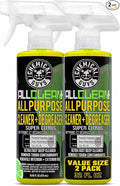Chemical Guys All Clean+ Citrus All Purpose Cleaner (2 x 16 Fl Oz) – Interior & Exterior Multi-Surface Degreaser & Stain Remover
