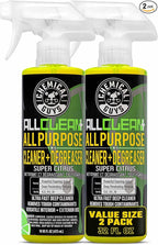 Chemical Guys All Clean+ Citrus All Purpose Cleaner (2 x 16 Fl Oz) – Interior & Exterior Multi-Surface Degreaser & Stain Remover