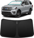 INSAUTO Custom Fit Windshield Sun Shade Accessories for Ford Expedition 2018-2025, Foldable Front Window Sunshade, UV & Heat Reflector, Keeps Interior Cool, Includes Storage Bag