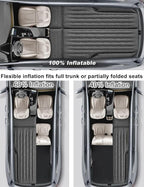 Umbrauto SUV Air Mattress for Car Camping, Leakproof & Quick Inflation Sleeping Airbed with Electric Pump, Fits Most Compact, Mid-Size & Full-Size SUV Trunks for Road Trip Travel