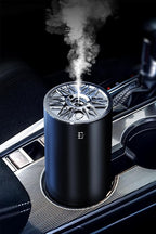 Smart Car Air Fresheners,car Cologne diffusers, 7 Colors Breathing Light,80ml Fragrance Lasts 6 Months,Portable USB Aromatherapy Diffuser for Car Accessories for Woman&Men