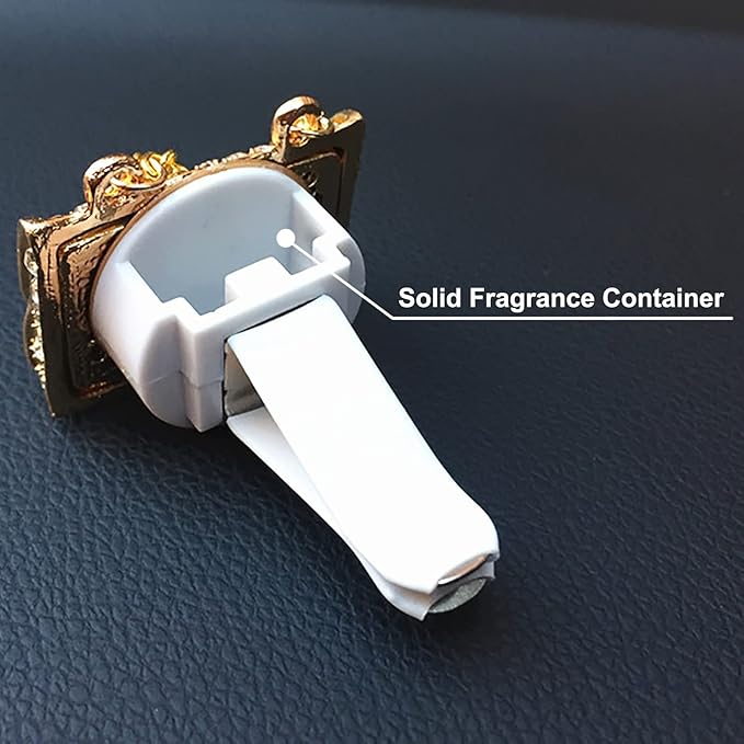 2 Pieces Crystal Crown and Bag Air Vent Clips Rhinestone Car Air Freshener Clip Bling Car Clip Gift Decorations Charm Car Inter Air Vent Decor Accessories for Girls Women