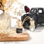 2 Sets Hanging Car Air Freshener and Essential Oil Diffuser, Car Air Freshener Daisy Essential Oil Diffuser Long Lasting Automobile Aromatherapy(White,Cool Ice)