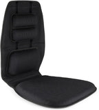 FOMI Gel Seat Cushion and Adjustable Back Support | Lumbar Pillow Flexible Placement for Upper Lower Thoracic, Coccyx, Pressure Sore Pain Relief | for Car, Office Chair, Gaming, Stadium | Posture Aid